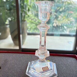 Elegant Baccarat Crystal Versailles Candlesticks – 7"